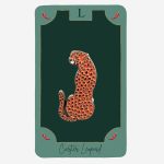 Cartier Pink Leopard Metal Tag