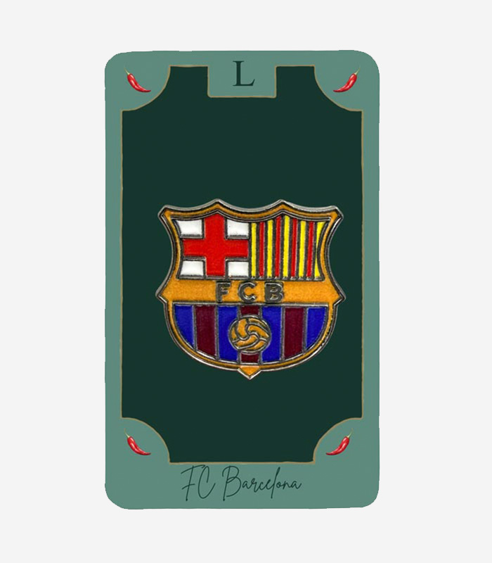 FC Barcelona FC Barcelona Badge Metal Tag - Image 1