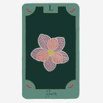 Flower Metal Tag