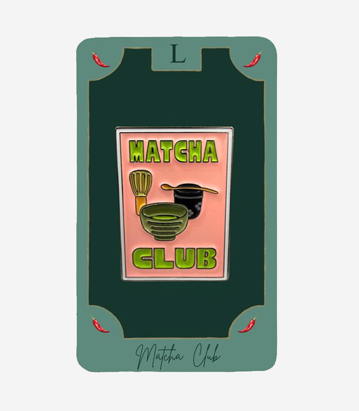 Matcha Club Matcha Club Metal Tag - Image 1