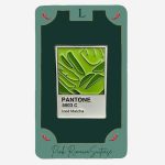 Pantone Iced Matcha Metal Tag