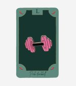Dumbbell Metal Tag