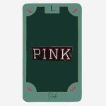 PINK Sign Metal Tag