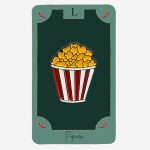 Popcorn Metal Tag