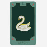Swan Metal Tag