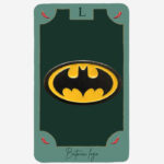 Batman Logo Metal Tag