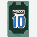 Messi 10 Metal Tag