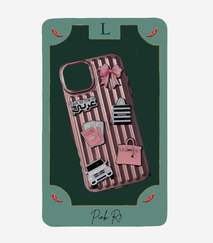 Pink R3 iPhone Case