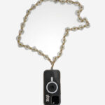 Crystalline Phone Strap with Gold Phone Strap Patch