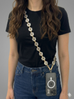 Crystalline Phone Strap with Gold Phone Strap Patch - Image 3