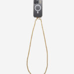Bespoke Gold Rope Phone Chain with Gold Phone Strap Patch