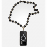 Dark Bloom Crossbody Phone Strap